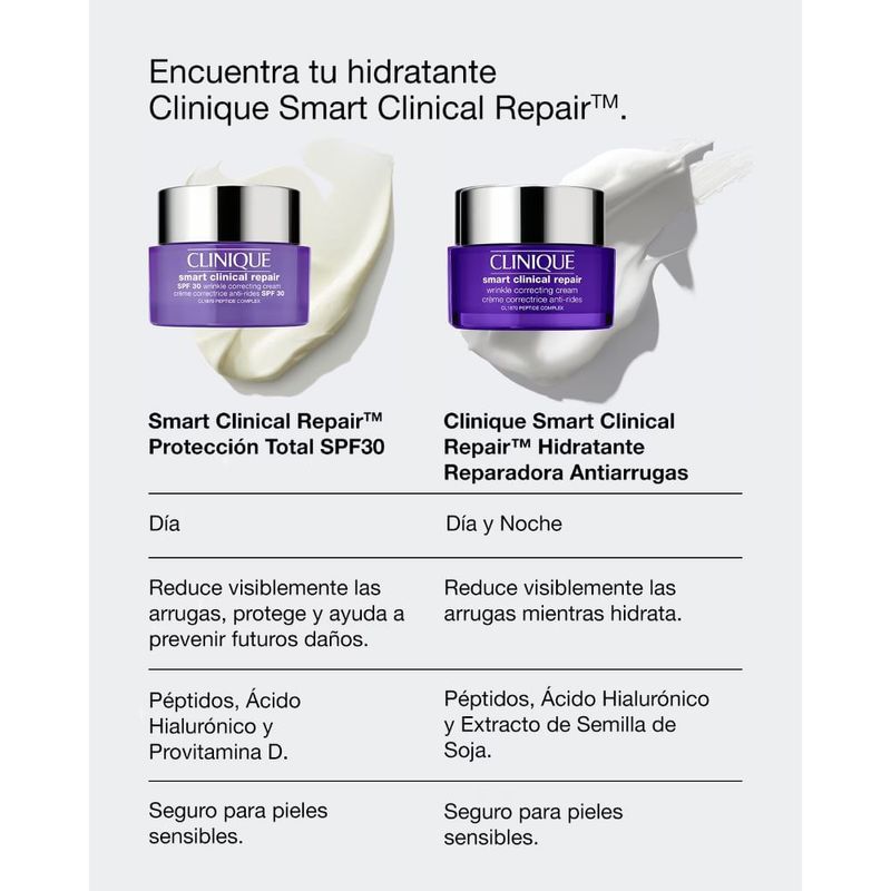 CREMA-ANTIEDAD-CLINIQUE-SMART-CLINICAL-REPAIR-PROTECCION-TOTAL-SPF30