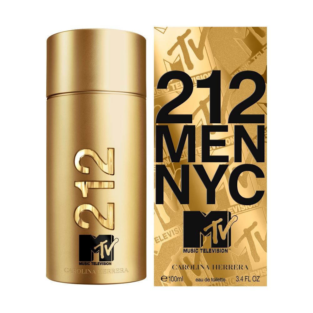 PERFUME CAROLINA HERRERA HOMBRE 212 NYC EDT LE MTV|CAROLINA