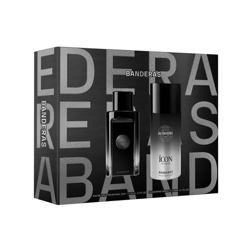 SET BANDERAS THE ICON THE PERFUME MEN (EDP 100ML + DEO 150ML)